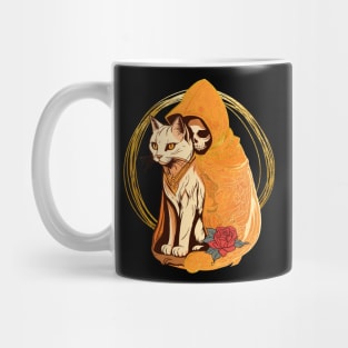 The Grim Reaper Cat Mug